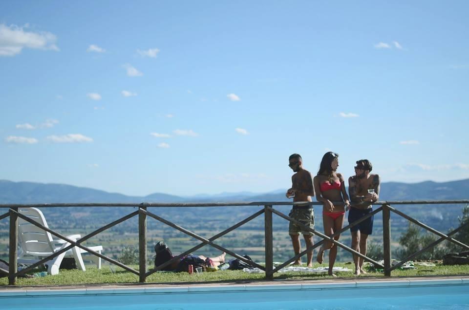 Agriturismo Villa Gabbiano Capodacqua  Exteriér fotografie